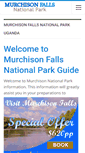 Mobile Screenshot of murchisonfallsnationalpark.com